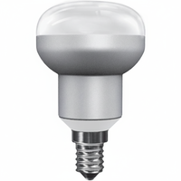 Bombilla LED E14 Thin R50 3,5 W 4000K 320lm A + Blanco frío 6500K para uso residencial-Certificado ETL/CCC Stick Base Chip de cuerpo de plástico