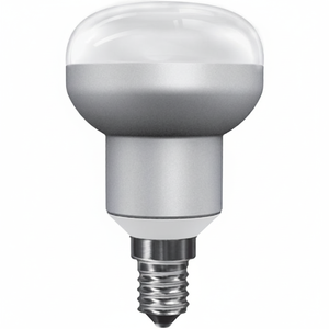 E14 Thin R50 LED Bulb 3.5W 4000K 320lm A+ Cool White 6500K for Residential Use-Certified ETL/CCC Stick Base Plastic Body Chip - Product Image 2