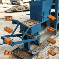 Machine manuelle à briques d'argile à cadre épais et robuste, structure stable anti-déformation avec longue durée de vie
