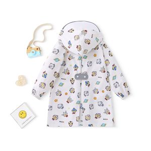 Imperméable à la neige de haute qualité une pièce pour Poncho sac d'école pour filles dessin animé enfants imperméable pour la randonnée activités de plein air - Product Image 4