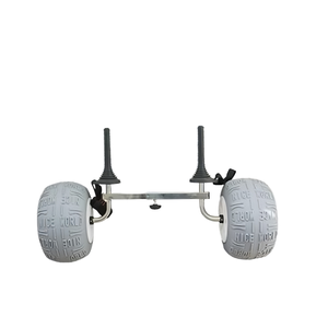 Chariot d'accessoires de <span class=keywords><strong>kayak</strong></span> <span class=keywords><strong>Remorque</strong></span> de canoë <span class=keywords><strong>Remorque</strong></span> de bateau de plage avec sangle gainée de caoutchouc fixée pour protéger la coque <span class=keywords><strong>Remorque</strong></span> de <span class=keywords><strong>kayak</strong></span> - Product Image 1