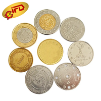 IFD nouveau Design personnalisé Oem métal laiton or argent jeu d'arcade jeton de pièce de monnaie à vendre