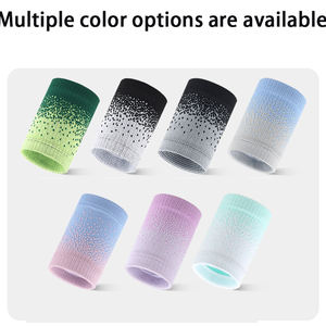 สายรัดข้อมือออกกำลังกายแบบยืดหยุ่น ทนทาน ระบายอากาศ ซับเหงื่อ สำหรับบาสเกตบอล วิ่ง และกีฬาอื่นๆ ขายดี - Product Image 2