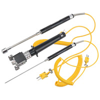 Sonde de mesure de température industrielle portative de type K, thermocouple de surface, pointe de sonde de mesure, série NR Ruixiangtong, en métal