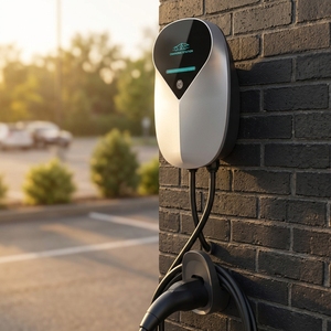 <span class=keywords><strong>Prix</strong></span> compétitif, chargeur EV de type 2 7 kW avec câble de 5 m, 32 <span class=keywords><strong>A</strong></span>, borne de recharge murale AC, application et RFID, norme IEC 62196 - Product Image 3