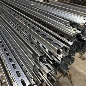 低価格固体Unistrutチャネル/Slotted Unistrut /Strutチャネル価格 - Product Image 1