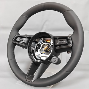 <span class=keywords><strong>Volante</strong></span> de Cuero Mejorado para GT Panamera Cayenne 911 Macan 996 997 Cayman 987 997 991 718 970 - Product Image 5