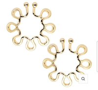 Xinfocus Faux piercing de mamelon, bijoux de corps sans perçage, bijoux de mamelon sans perçage