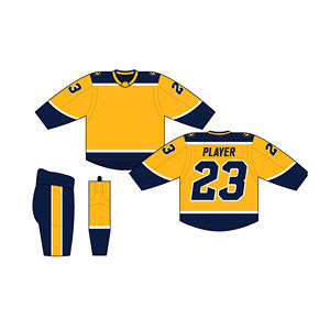 Uniforme profesional de hockey sobre hielo, hecho en fábrica, barato - Product Image 6