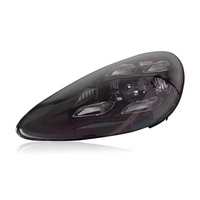 Faro Delantero GZYLC para Porsche Cayenne, Lente de Proyector LED, 2011-2018, Señal Dinámica, DRL Delantero, Accesorios Automotrices