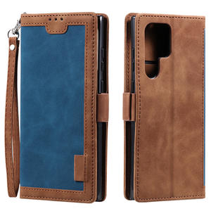 Funda abatible de cuero con mango Retro para <span class=keywords><strong>Samsung</strong></span> S23 Ultra S23, funda protectora para teléfono móvil, tarjetero, <span class=keywords><strong>2023</strong></span> - Product Image 2
