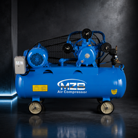 Compresseur d'air industriel 3 kW 4 CV 88 L à entraînement par courroie 100 L