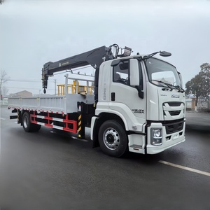 ISUZU GIGA Capacidad de carga de 10 toneladas Camión grúa móvil 15M Altura de elevación Nueva construcción con cilindro hidráulico 30 toneladas - Product Image 5