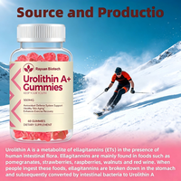 Gummies de Mitochondriale Urolithin à Formule Personnalisée Rayuan Biotech (Certifiées GMP) pour la Santé Cellulaire, Échantillon Disponible, Faible MOQ, 2