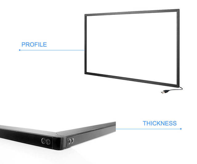 39-Inch Multi-Touch Infrared Frame New USB Interface Free-Drive Without Glass