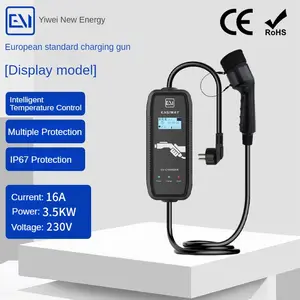 3.5kW 16A AC 230V EV sạc nhanh xe trạm sạc cho xe điện sạc