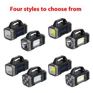 Personnalisation d'usine OEM/ODM Éclairage de camping multifonctionnel en plein air Corps en ABS Portable IP65 Étanche Rechargeable Solaire LED - Product Image 2