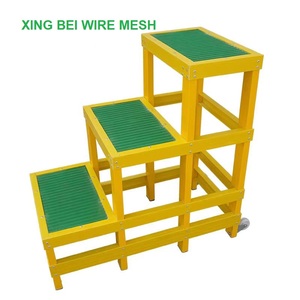 Marchepied isolé électriquement <span class=keywords><strong>en</strong></span> FRP/plastique renforcé <span class=keywords><strong>de</strong></span> fibres <span class=keywords><strong>de</strong></span> <span class=keywords><strong>verre</strong></span> 300*500mm pour salle <span class=keywords><strong>de</strong></span> distribution électrique - Product Image 3