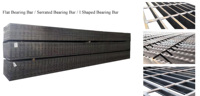 Grille en acier électro-forgé galvanisé en conformité avec la norme ASTM A123 pour passerelle de plateforme offshore