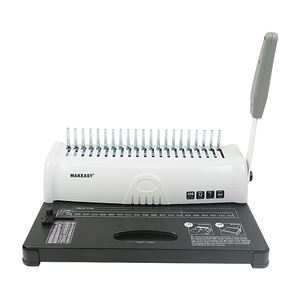 <strong>2025</strong> Factory Price Plastic Comb Spiral <strong>Binding</strong> <strong>Machine</strong> Hot Sale Office Wisdom Manual Power - Product Image 2