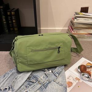 Borsa da Viaggio dal Design Unico, Resistente all'Acqua, con Separazione Asciutto-Bagnato, Minimalista, Fodera in Poliestere, Borsa Tote Femminile per College - Product Image 3