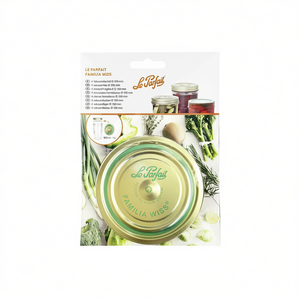 Le Parfait Vacuum Lids 100 mm, lot de 4, pour le stockage des aliments - Product Image 1