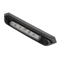 Lampe de toit LED dimmable 12V 24V, 287mm de long, bicolore réglable, extérieure IP67 pour camping-car, caravane, autocaravane