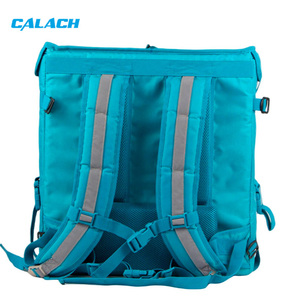 Delivery Blue Grocery Delivery Transport Motorcycle Cooler Tote Food Insulated Thermal Food Delivery Bag Pizza Thermo Bag - Product Image 3