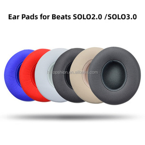 Coussinets d'oreille universels de remplacement pour <span class=keywords><strong>Beats</strong></span> <span class=keywords><strong>Solo</strong></span> 2.0, coussinets pour écouteurs <span class=keywords><strong>Beats</strong></span> <span class=keywords><strong>Solo</strong></span> <span class=keywords><strong>3</strong></span>, casque sans fil - Product Image 1