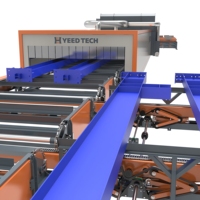 Ligne de pulvérisation automatique intelligente pour structure en acier Machines de pulvérisation CNC Ligne de peinture automatique efficace