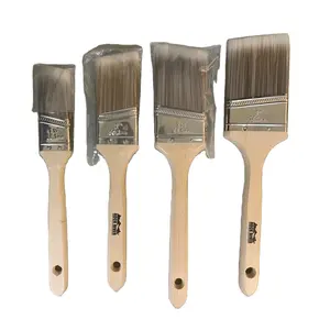 High Quality Wood Handle 3 Inch Angle Paint Brush