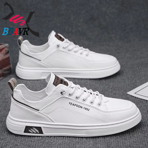 Zapatillas de Moda para Hombre 2025, Transpirables, de Malla Blanca, Estilo Slip-on, Diseño Antideslizante para Estudiantes - Product Image 3