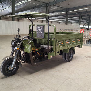 Motocarro Volquete Motorizado de Carga Abierta 250cc 5 Ruedas Frenos Hidráulicos Eje Flotante con Lona - Product Image 1