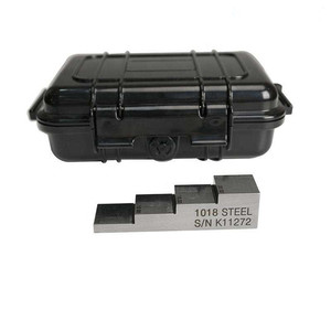 บล็อกสอบเทียบอัลตราโซนิก Xtester-DANA 4 ขั้นตอน 56710 ขั้นตอน ผลิตจากเหล็กกล้าคาร์บอนและสแตนเลส สำหรับการวัดความหนาด้วยอัลตราโซนิก - Product Image 5