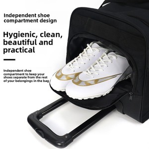 <span class=keywords><strong>Maleta</strong></span> <span class=keywords><strong>de</strong></span> Viaje con Ruedas para Entrenamiento <span class=keywords><strong>de</strong></span> Fútbol, Bolsa <span class=keywords><strong>de</strong></span> Almacenamiento, <span class=keywords><strong>Maleta</strong></span> Impermeable con Asa Telescópica y Ruedas - Product Image 6