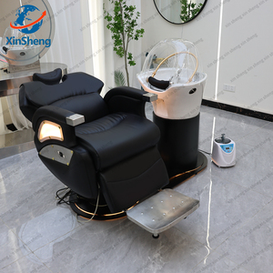 Poltrona Elettrica per Lavaggio Capelli, Attrezzatura per Salone di Bellezza, Sedia da <span class=keywords><strong>Massaggio</strong></span> per Parrucchieri - Product Image 5
