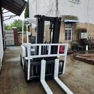 Chariot élévateur diesel d'occasion TCM de 3 tonnes, fabriqué à Shanghai, Chine, avec pompe à engrenages, haute efficacité, pour inspection par rapport et vidéo, à vendre - Product Image 3