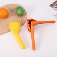 Handmatige plastic fruit- en groentesapcentrifuge, citroenenpers, multifunctionele sapcentrifuge, fruitextractor, pulpseparator