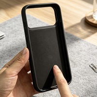 Coque de téléphone en bois de bambou de haute qualité, accessoires personnalisés pour iPhone 17/18 Pro Max, étui en bois pour iPhone