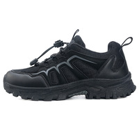 Chaussures de randonnée imperméables à semelle en caoutchouc antidérapante et amortissante pour hommes et femmes, bottes de trekking colorées