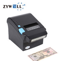 Fabricante OEM de Impresoras Térmicas POS, Impresora Térmica de Recibos de 80 mm con Detector de Dinero con Luz UV, Impresora de Billetes