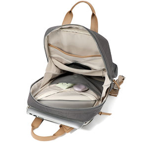 <span class=keywords><strong>Zaino</strong></span> Casual di Alta Qualità per Donne, Logo Personalizzabile, Capacità 14L, Adatto per Laptop da 15 Pollici, Impermeabile in <span class=keywords><strong>Tessuto</strong></span> di Nylon - Product Image 4