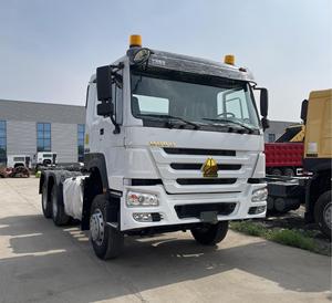 Tracteur HOWO TX7 460 chevaux Euro 2 condition 3.7 rapport de vitesse de transport de gravier 4x2 roues motrices caméra arrière direction droite - Product Image 1