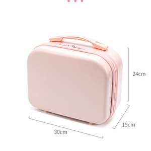 <span class=keywords><strong>Valise</strong></span> de maquillage 14 pouces en ABS étanche 11L, coque rigide légère, portable, pour femmes et filles, directement de l'usine - Product Image 3
