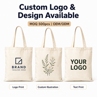 Sac de rangement à bandoulière personnalisé avec logo imprimé, sac fourre-tout en toile de coton écologique réutilisable, sac de shopping design