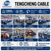 Hochwertiges 100 Meter XLPO-Isoliertes Verzinntes Kupfer PV1-F2.5mm Solarkabel Doppeladerig DC 2.5mm Industrielles Photovoltaik-Kabel
