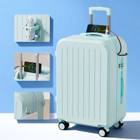 Valise à roulettes pour femme fabriquée en Chine avec trousse de beauté pour filles, garçons et enfants