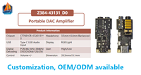 Encombrement compact et excellent rapport qualité-prix, DAC USB mini 32 bits PCM 384 kHz DSD256 double CS43131, carte audio HiFi PCBA, amplificateur DAC