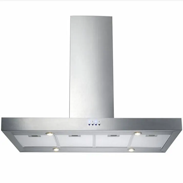 Island Cooker Hood 120ซม. เครื่องใช้ในครัวในบ้านการออกแบบชั้นสูงเกาะเครื่องดูดควัน