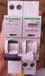 Protector de Fugas IDPNA VIGI 1P+N C20A, Dispositivo de Corriente Residual, Tipo Electrónico, Interruptor de Circuito por Falla a Tierra para Energía Industrial - Product Image 1